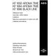AEG KF1066BLACKLINE Owners Manual