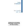 ARTHUR MARTIN ELECTROLUX ASF654 Owners Manual