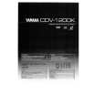 YAMAHA CDV-1200K Owners Manual