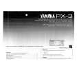 YAMAHA PX-3 Owners Manual