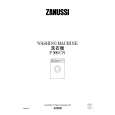 ZANUSSI F906CN Owners Manual