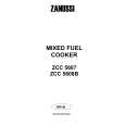 ZANUSSI ZCC5607 Owners Manual