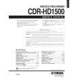 YAMAHA CDRHD1500 Service Manual