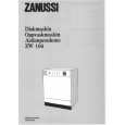 ZANUSSI ZW106 Owners Manual