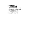 YAMAHA P-2200 Owners Manual