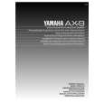YAMAHA AX-9 Owners Manual