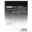 YAMAHA AX-1050 Owners Manual