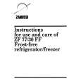 ZANUSSI ZF77/30FF Owners Manual