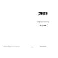 ZANUSSI ZK24/10X Owners Manual