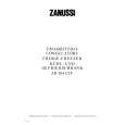 ZANUSSI ZR304CTF Owners Manual