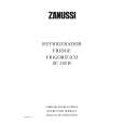 ZANUSSI ZC245R Owners Manual