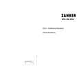 ZANKER ZKK266DSC (PRIVILEG) Owners Manual