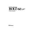 BOSS BOLT60 Owners Manual