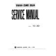 YAMAHA YC-30 Service Manual