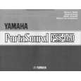 YAMAHA PSS-160 Owners Manual