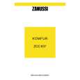 ZANUSSI ZCC637X Owners Manual