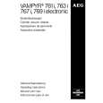 AEG VAMPYR769IELECTR. Owners Manual