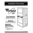 WHIRLPOOL 3CSP2760BW0 Installation Manual