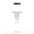 ZANUSSI FJD1666W Owners Manual