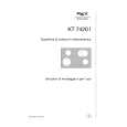 REX-ELECTROLUX KT7420I 07F Owners Manual
