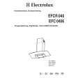 ELECTROLUX EFC0406X/S Owners Manual