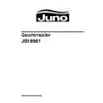 JUNO-ELECTROLUX JSI6561B Owners Manual