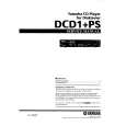 YAMAHA DCD1+PS Service Manual