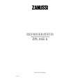 ZANUSSI ZPL9155A Owners Manual