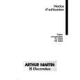 ARTHUR MARTIN ELECTROLUX TM3004X Owners Manual