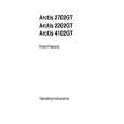 AEG Arctis 2702GT Owners Manual