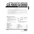 YAMAHA CX1000 Service Manual