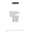 ZANUSSI ZFT164RM Owners Manual