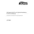 JUNO-ELECTROLUX JDI8940E Owners Manual