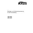 JUNO-ELECTROLUX JDK3230E Owners Manual