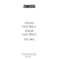 ZANUSSI ZCE6601W Owners Manual