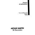 ARTHUR MARTIN ELECTROLUX FE416BP1 Owners Manual