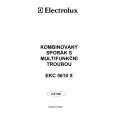 ELECTROLUX EKC5610X Owners Manual