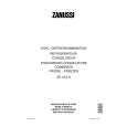 ZANUSSI ZD16/4A Owners Manual