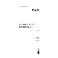 REX-ELECTROLUX RTS TECHNA Owners Manual
