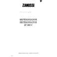 ZANUSSI ZF200C Owners Manual