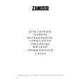 ZANUSSI Z215/4D Owners Manual