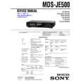 MDS-JE500 - Click Image to Close