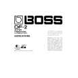BOSS DF-2 Owners Manual