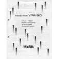 YAMAHA YPR-30 Owners Manual