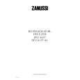 ZANUSSI ZFC61/27 Owners Manual