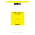 ZANUSSI TCS683LT Owners Manual