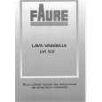 FAURE LVI122C Owners Manual