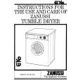 ZANUSSI ED207 Owners Manual