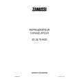 ZANUSSI ZK 24/10 AGO Owners Manual