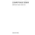 AEG Competence 3208 B D Owners Manual